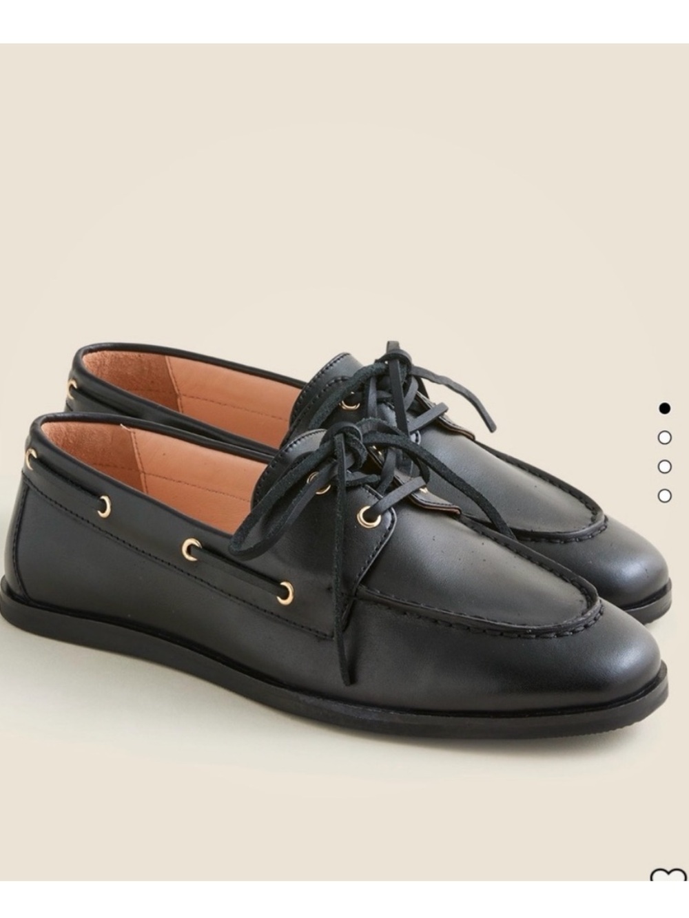 J.Crew Women’s Leather Boat Shoe